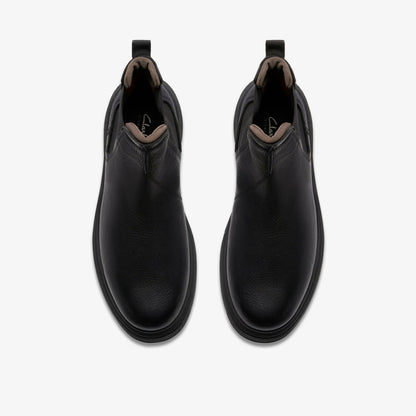 Badbury Easy Black Leather | Clarks discount