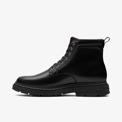 Badbury Hi Waterproof Black Warmlined Leather | Clarks online