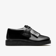 Desert Trek Black Hi Shine Leather | Clarks for sale
