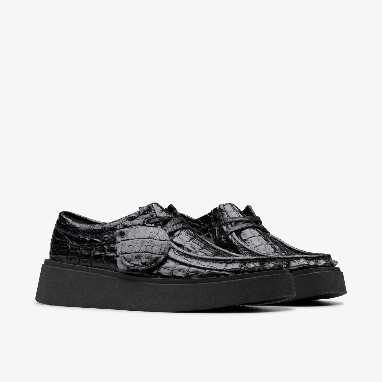Martine Rose Torview Womens Black Leather | Clarks for sale