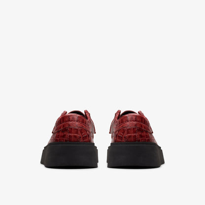Martine Rose Torview Womens Burgundy Leather | Clarks Sale