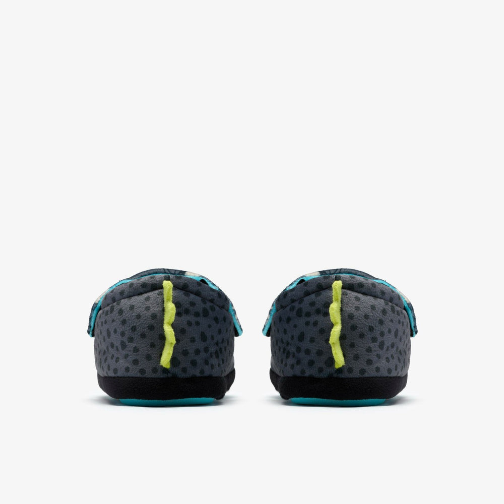 Fluffy Snug Kid Dark Grey Interest | Clarks online