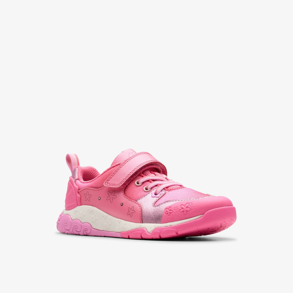 Tidal Shell Kid Pink | Clarks online