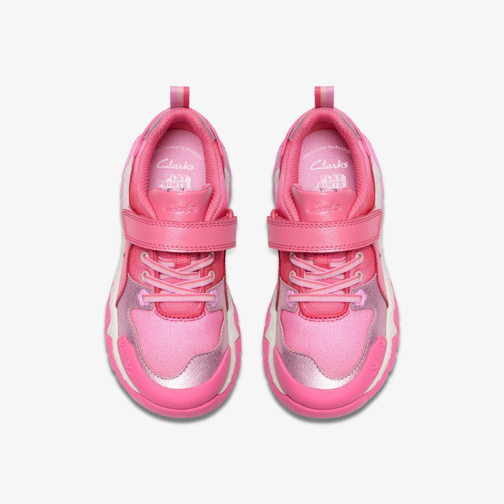 Tidal Shell Kid Pink | Clarks online