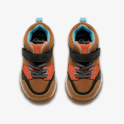 Steggy 2 Glow Toddler Tan | Clarks Sale