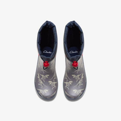 Tarri Race Kid Grey Combination | Clarks for sale