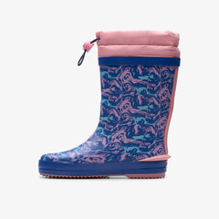 Tarri Race Kid Blue Combination | Clarks Sale