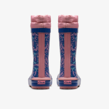 Tarri Race Kid Blue Combination | Clarks Sale