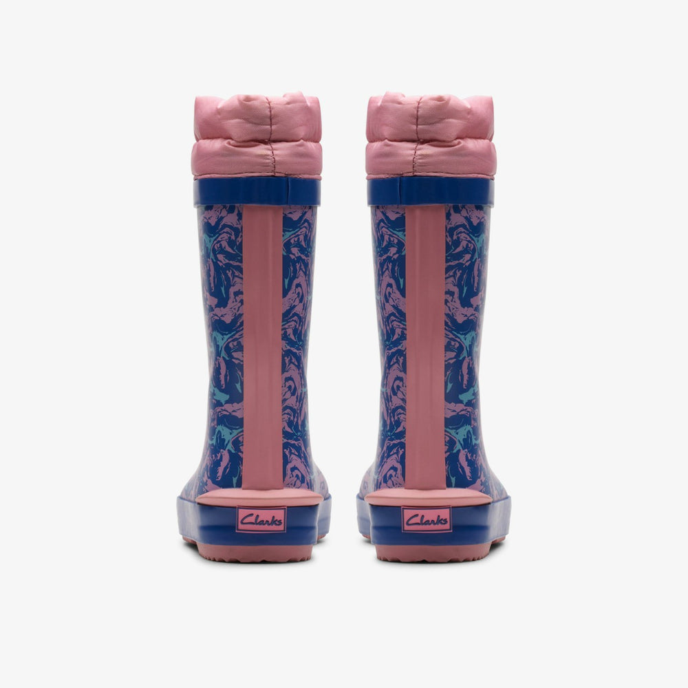 Tarri Race Kid Blue Combination | Clarks Sale
