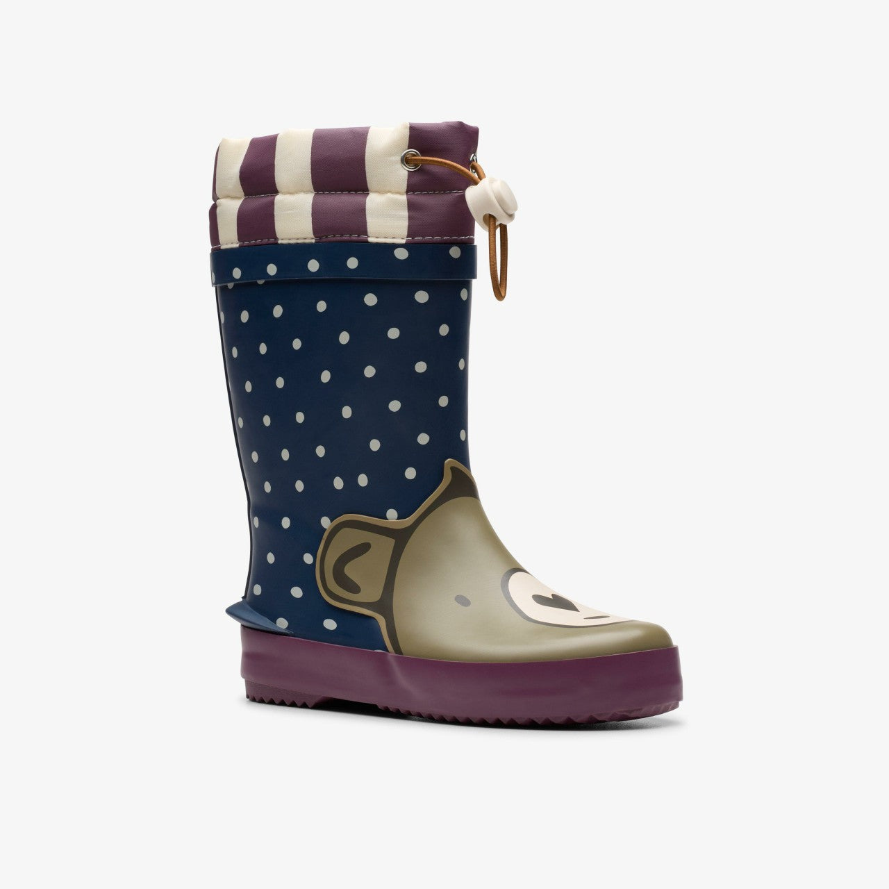 Tarri Race Toddler Navy Combination | Clarks discount