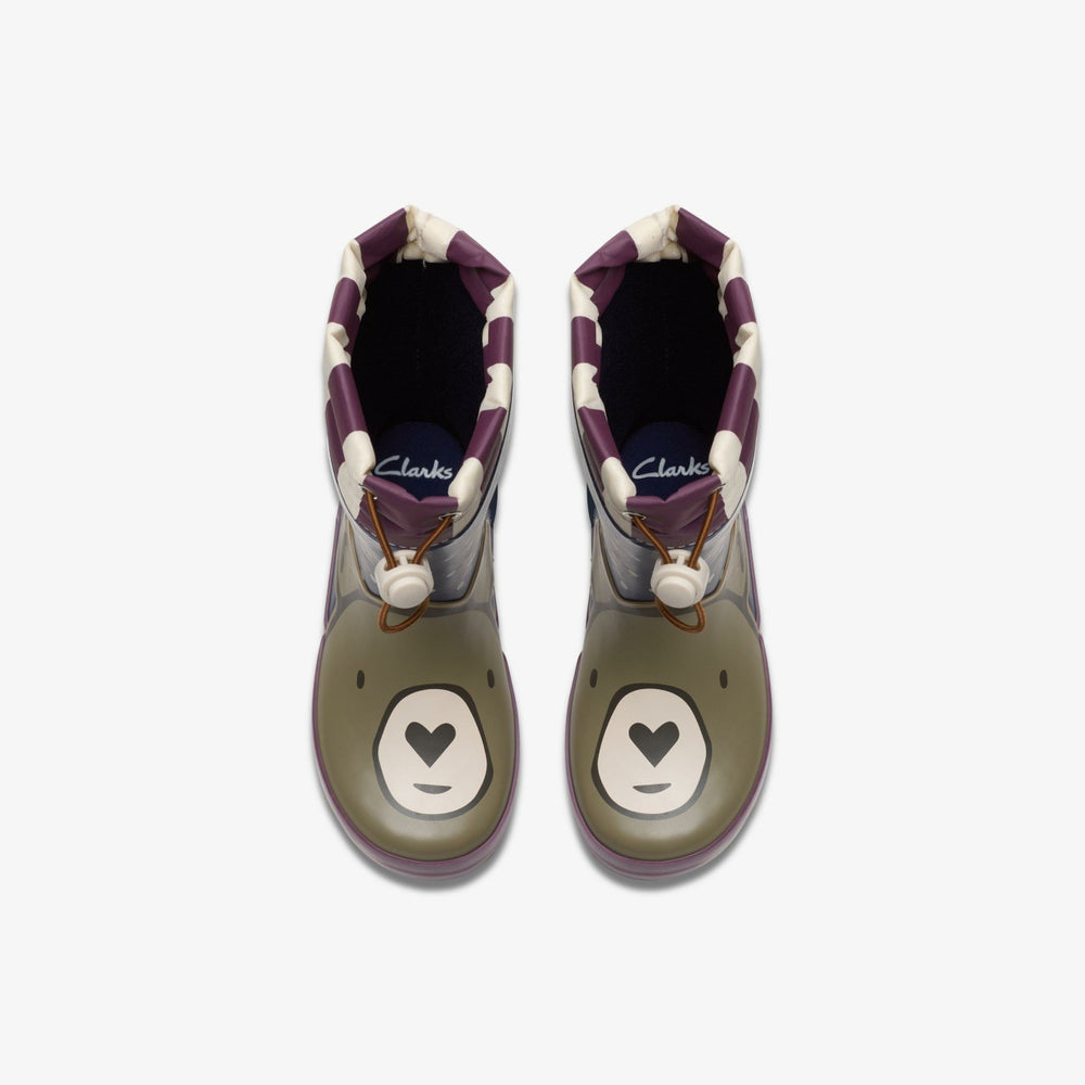 Tarri Race Toddler Navy Combination | Clarks discount