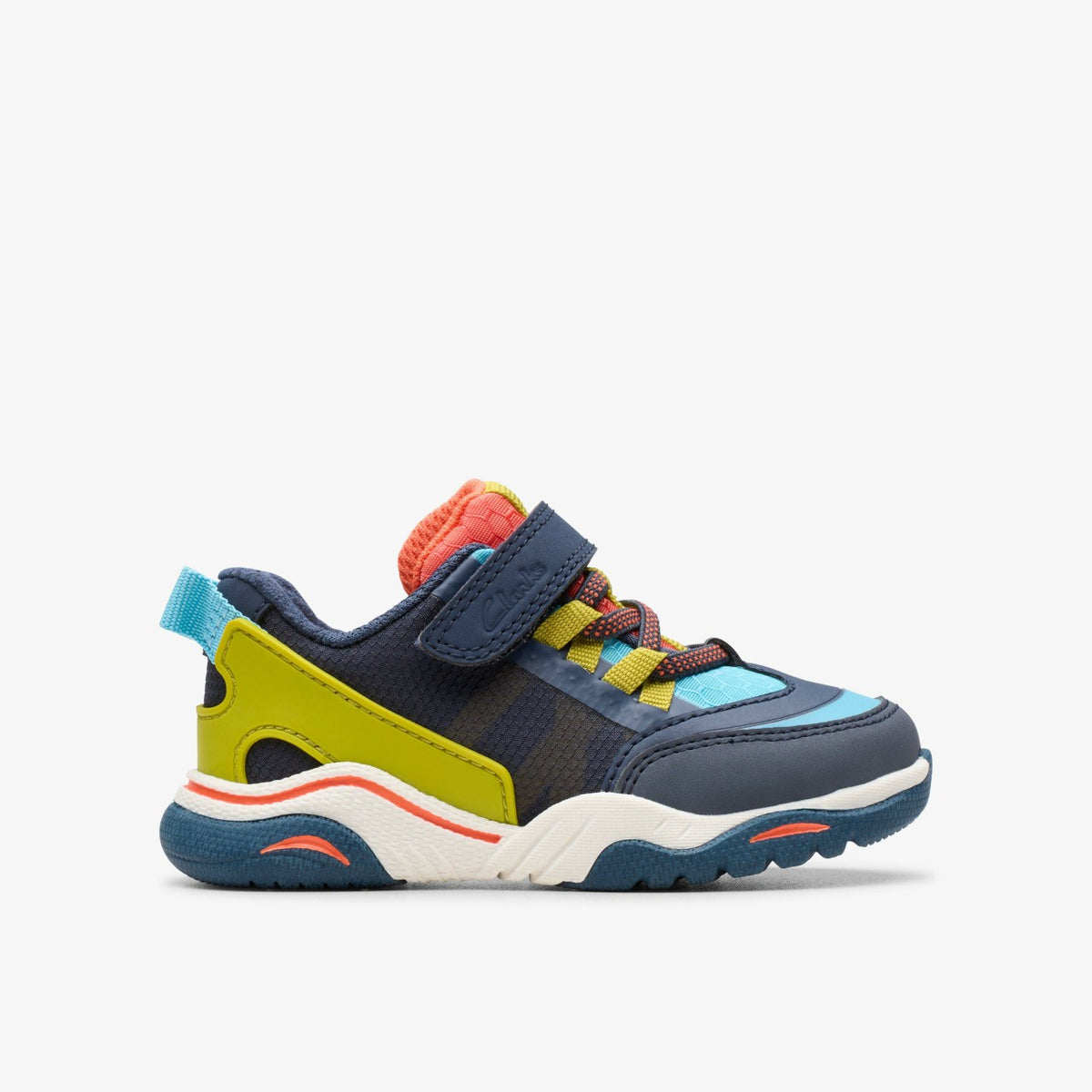 Feather Track Toddler Navy Combination | Clarks on Sale