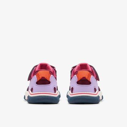 Feather Track Toddler Berry Combination | Clarks online