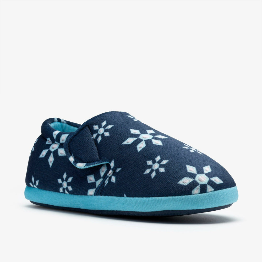 Fluffy Snug Kid Navy | Clarks for sale