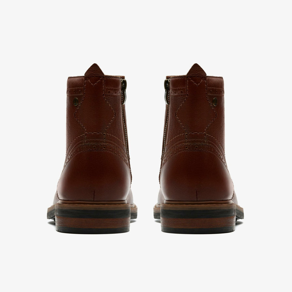 Newford Lace Boot Mid Tan Leather | Clarks Sale
