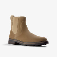 Newford Easy Dark Sand Suede | Clarks discount