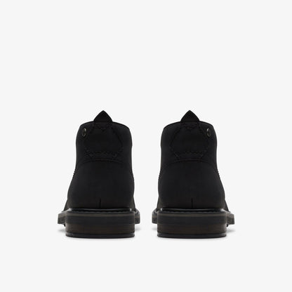 Newford Mid Black Leather | Clarks discount