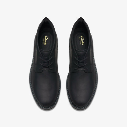 Newford Mid Black Leather | Clarks discount