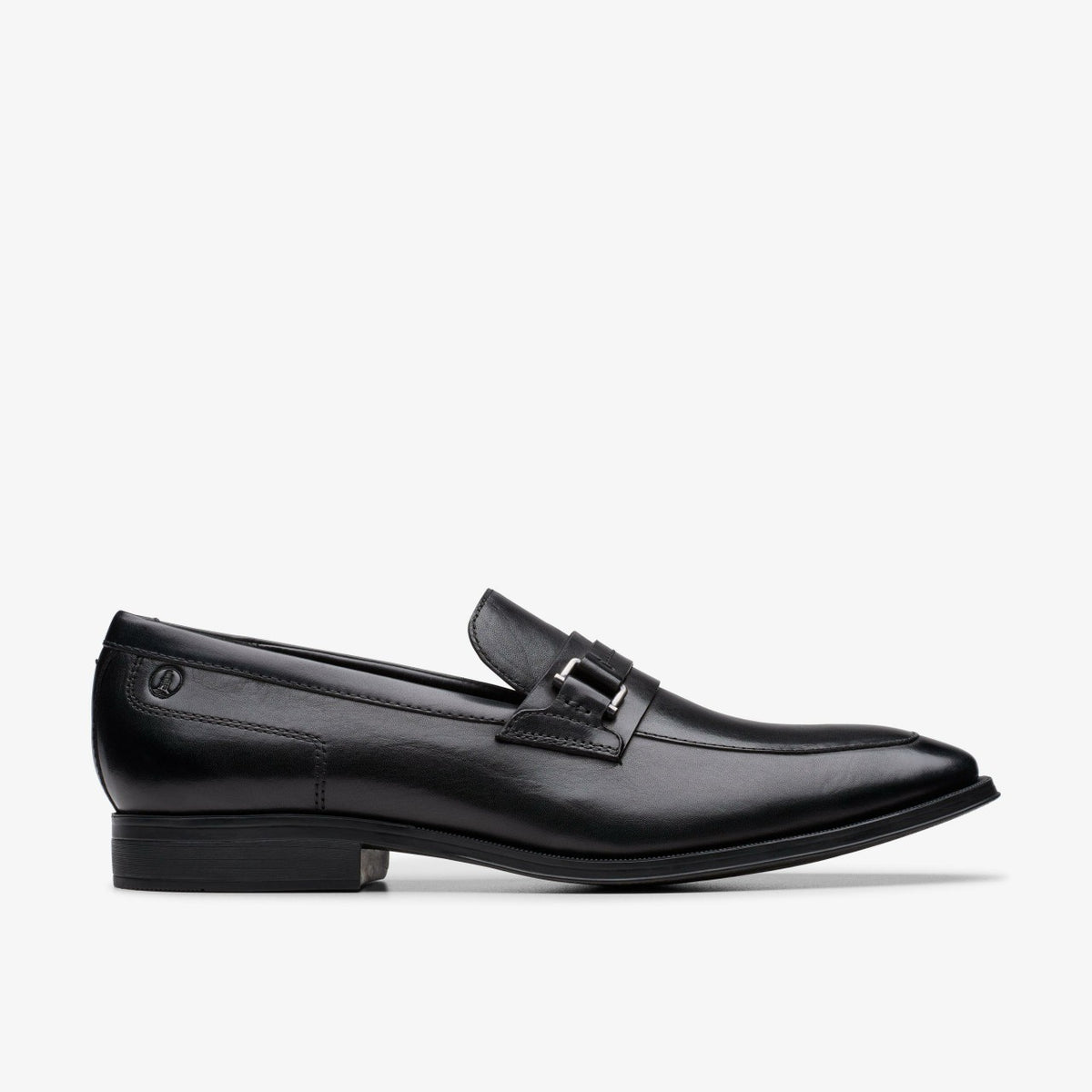 Paulton Lo Black Leather | Clarks discount