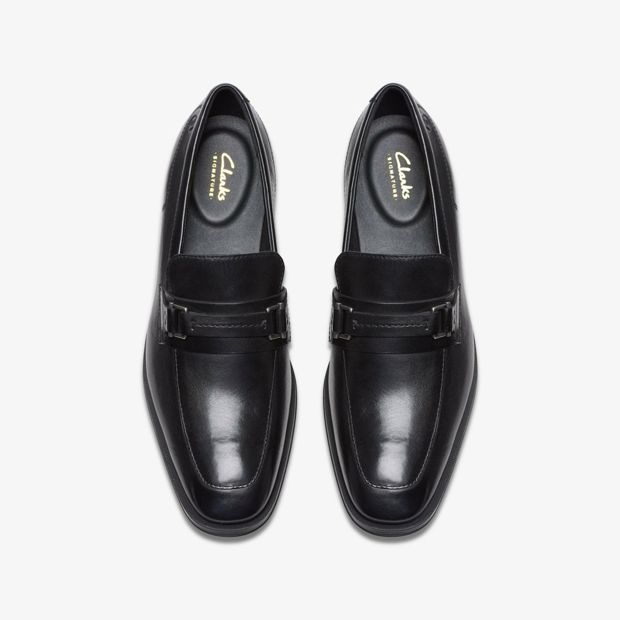 Paulton Lo Black Leather | Clarks discount