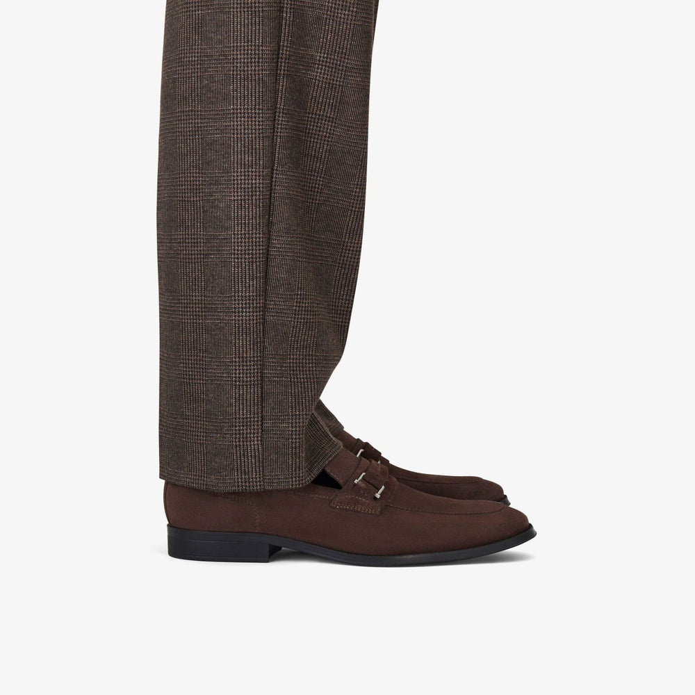 Paulton Lo Dark Brown Suede | Clarks online