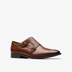 Paulton Monk Tan Leather | Clarks discount