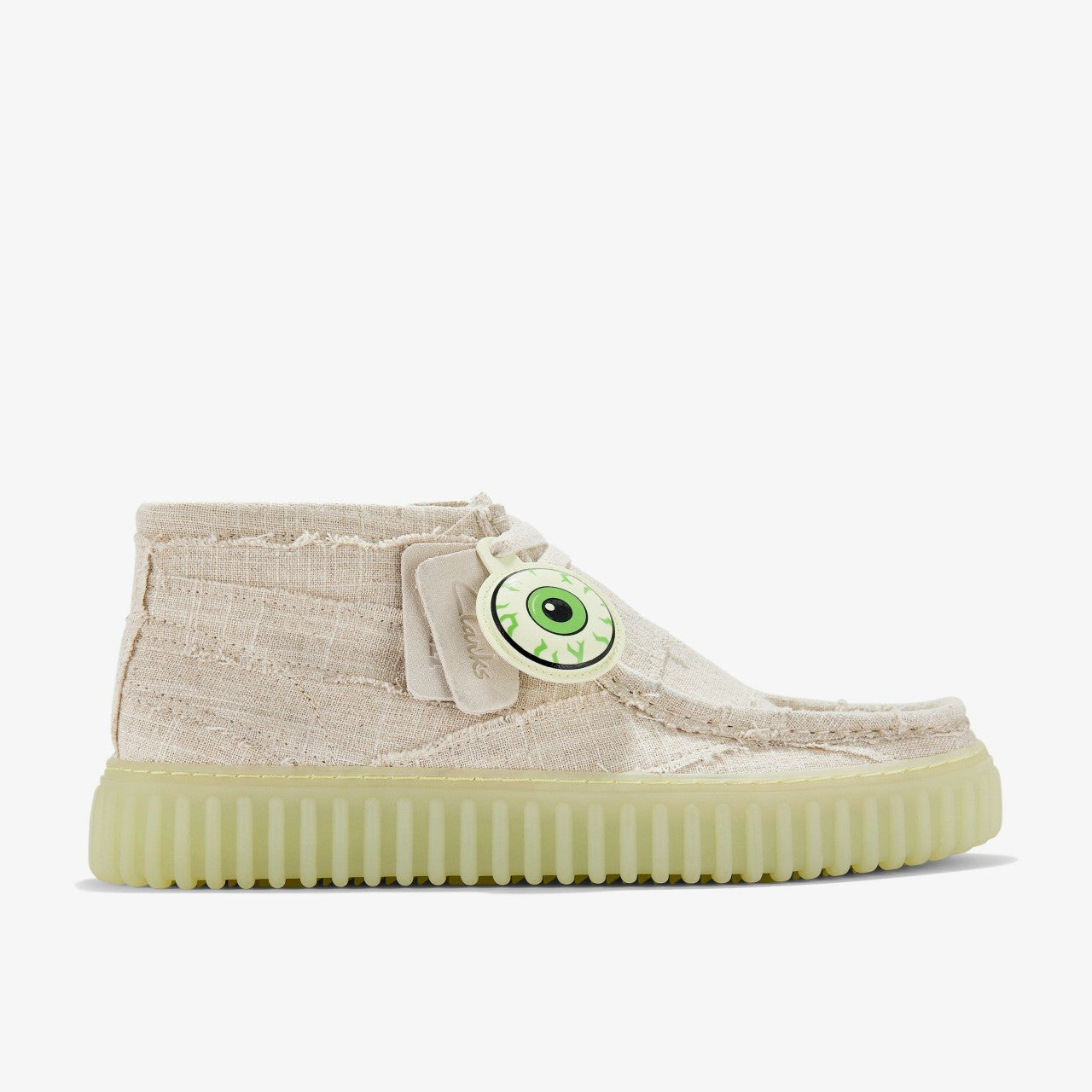 Torhill Hallow Off White Textile | Clarks Sale