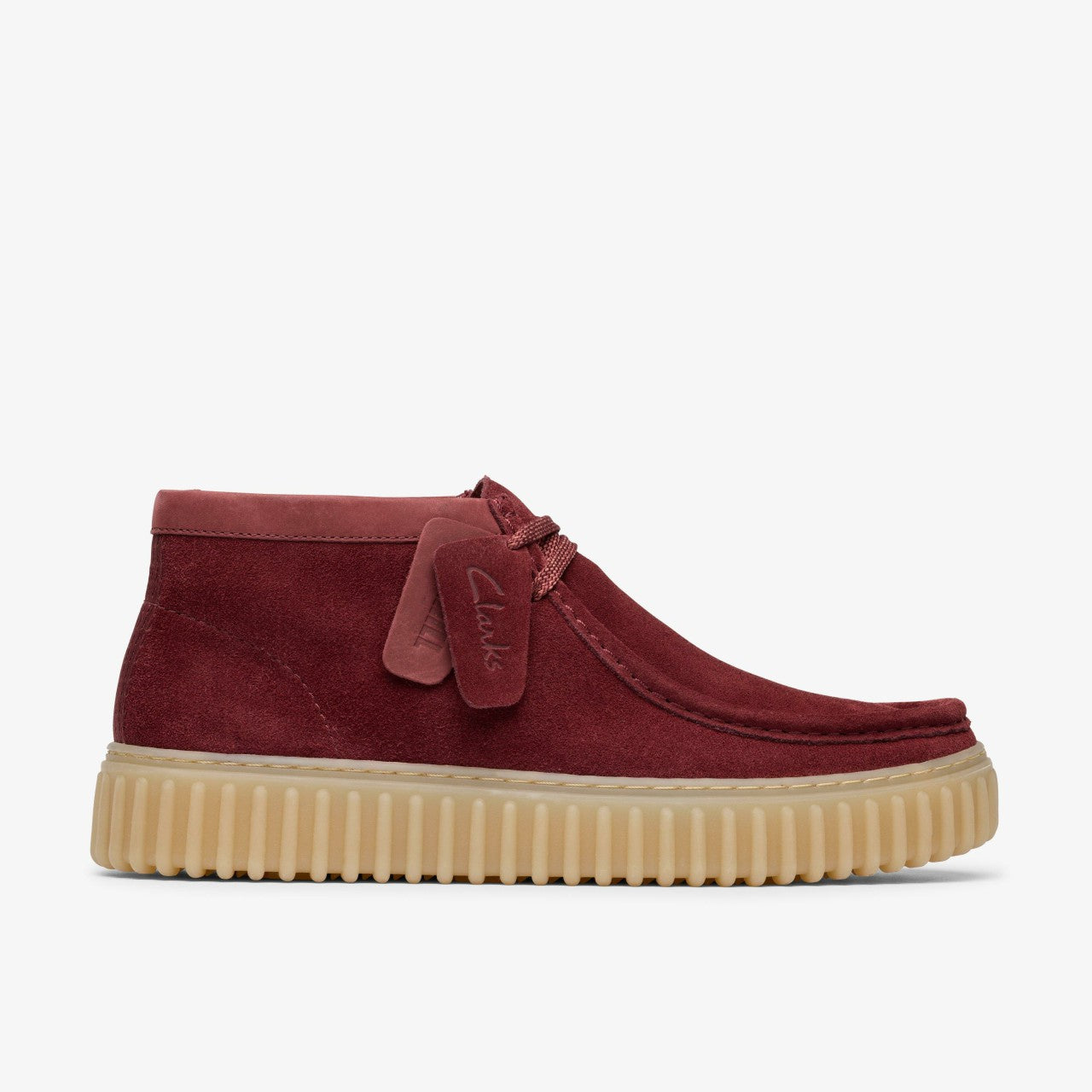 Torhill Hi Wine Suede | Clarks outlet