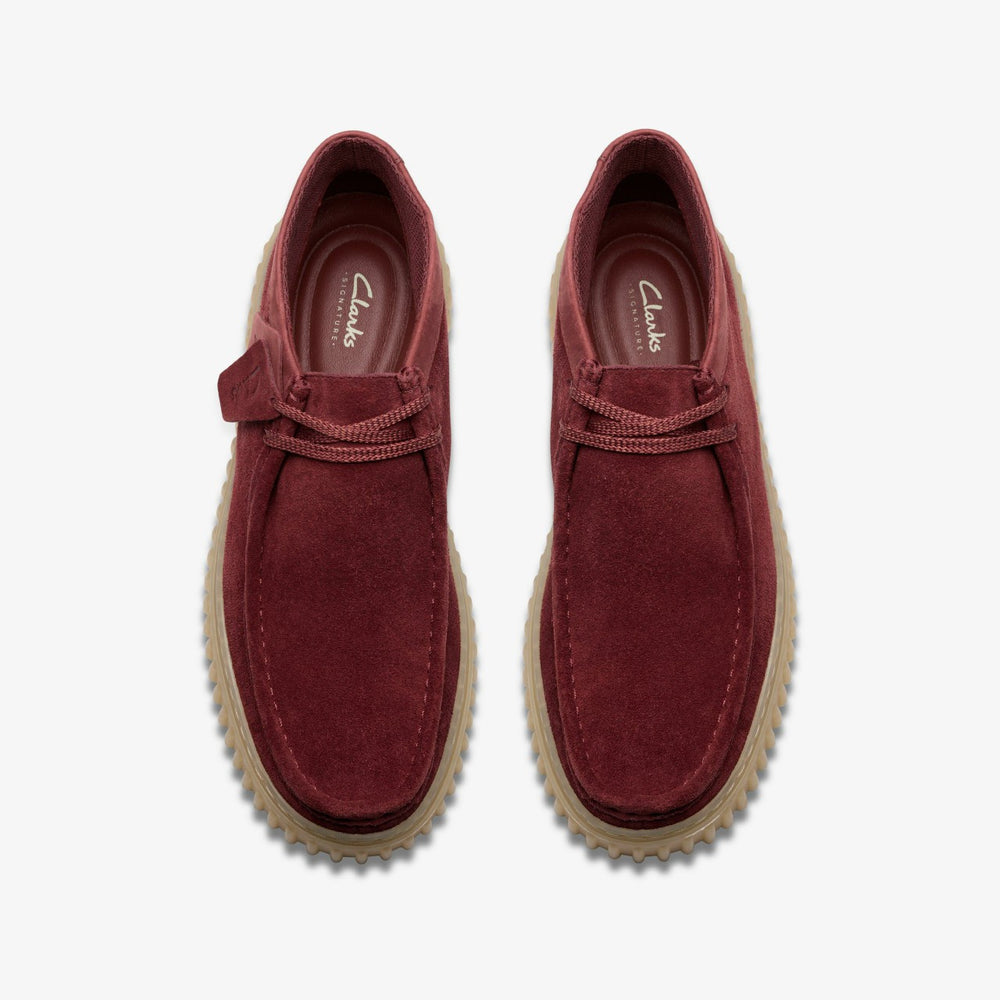 Torhill Hi Wine Suede | Clarks outlet