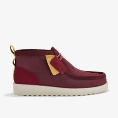 Wallabee FTR2 Boot Burgundy Combination | Clarks online