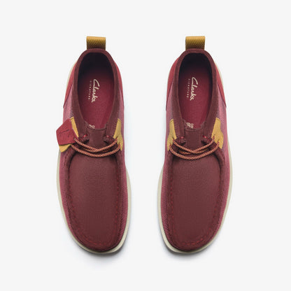 Wallabee FTR2 Boot Burgundy Combination | Clarks online