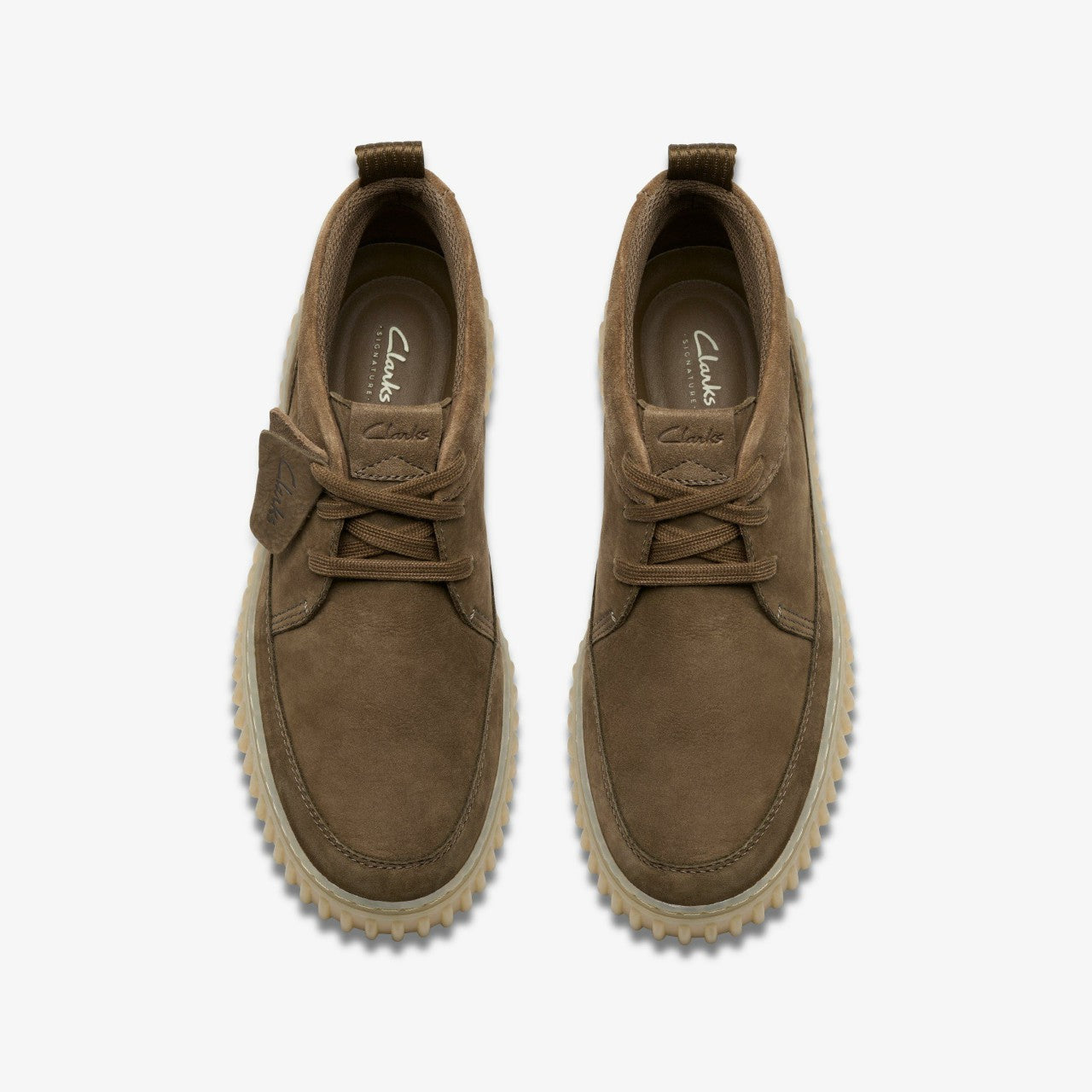 Torhill Lace Hi Khaki Nubuck | Clarks for sale