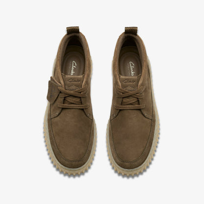 Torhill Lace Hi Khaki Nubuck | Clarks for sale