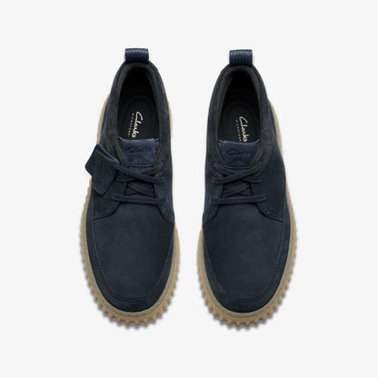 Torhill Lace Hi Navy Nubuck | Clarks on Sale
