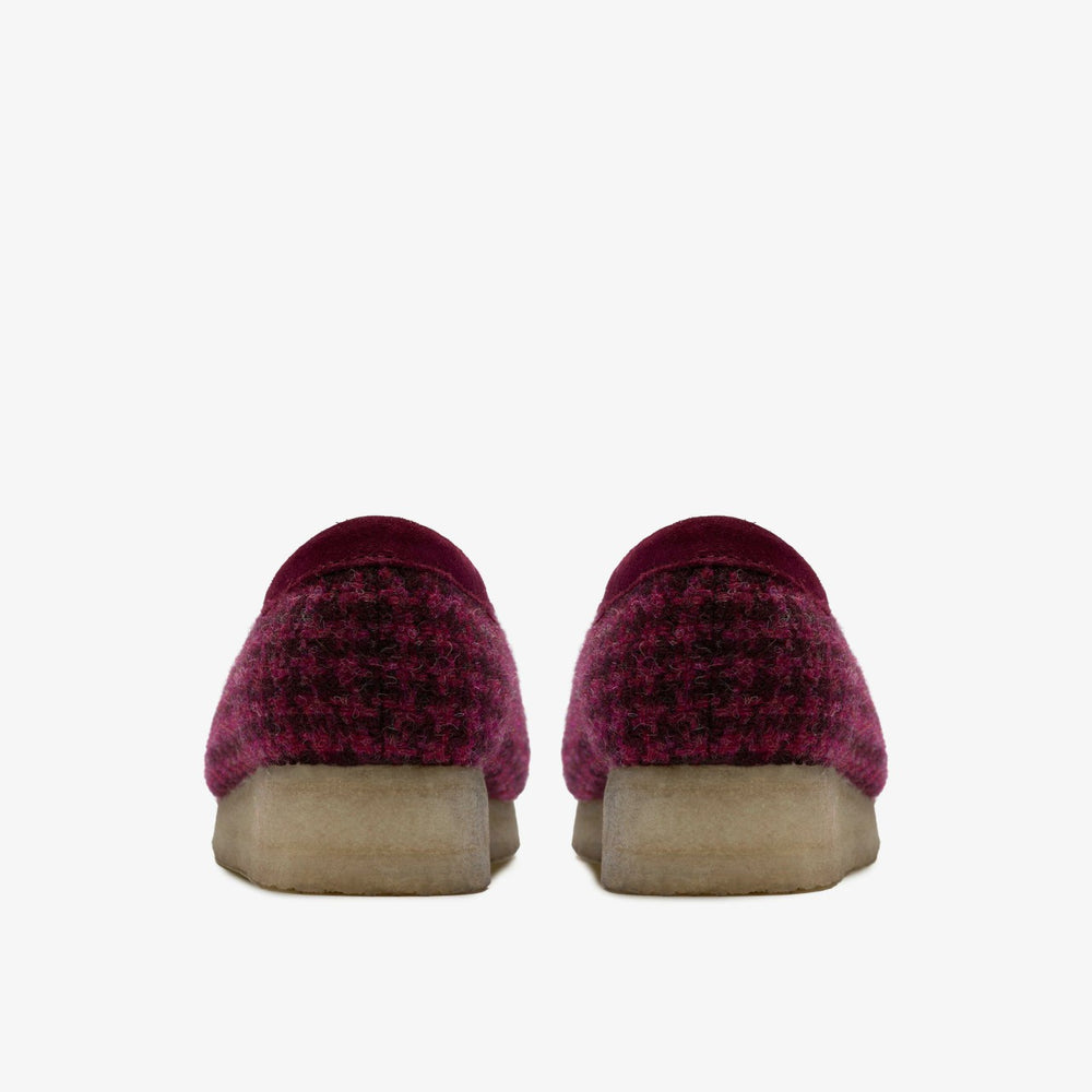 Wallabee Purple Tweed Combination | Clarks discount