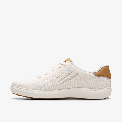 Nalle Walk White Knit | Clarks outlet