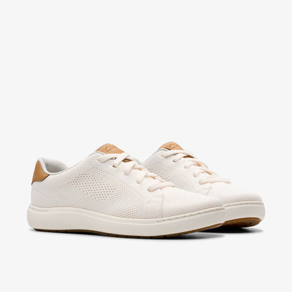 Nalle Walk White Knit | Clarks outlet