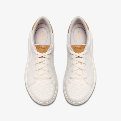 Nalle Walk White Knit | Clarks outlet