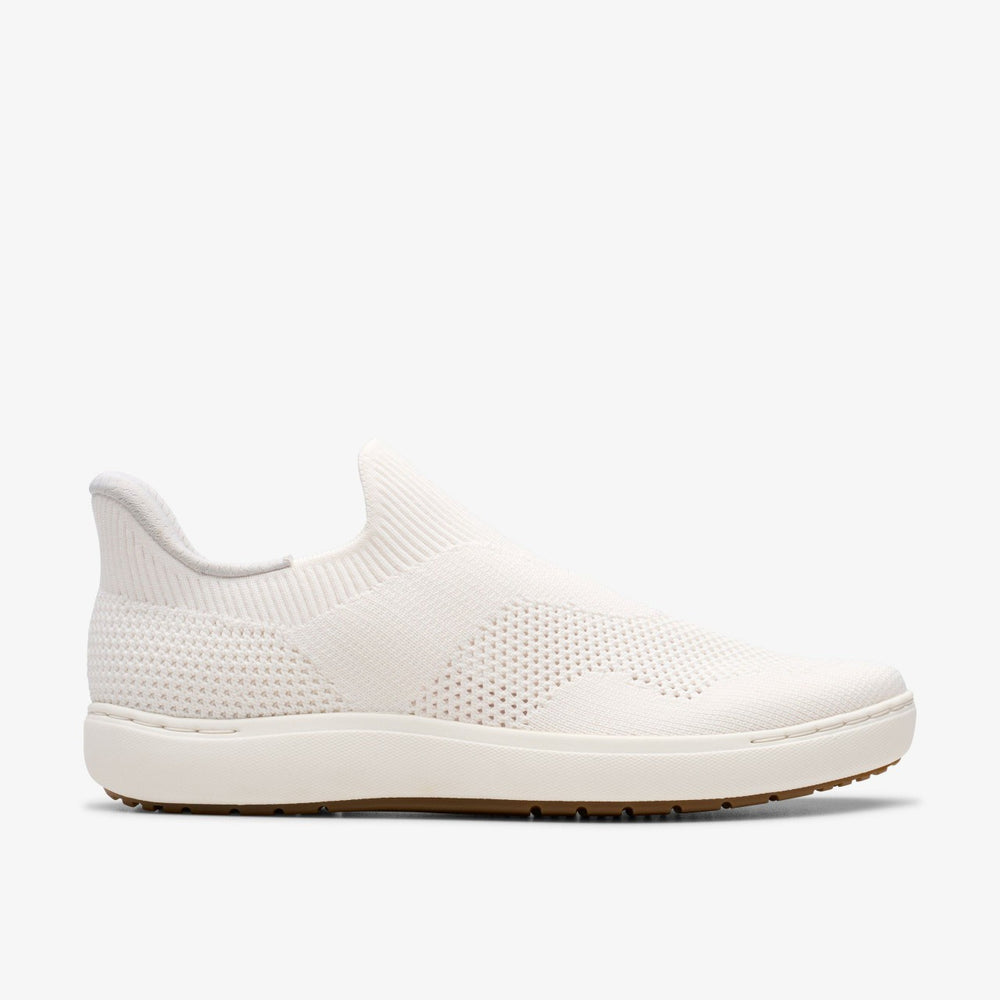 Nalle Step White Knit | Clarks outlet