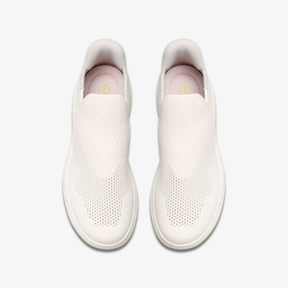 Nalle Step White Knit | Clarks outlet