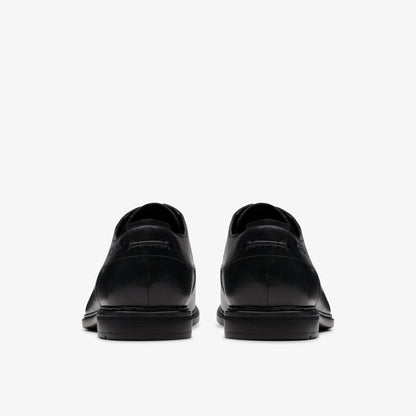 Banbury Derby Black Leather | Clarks on Sale