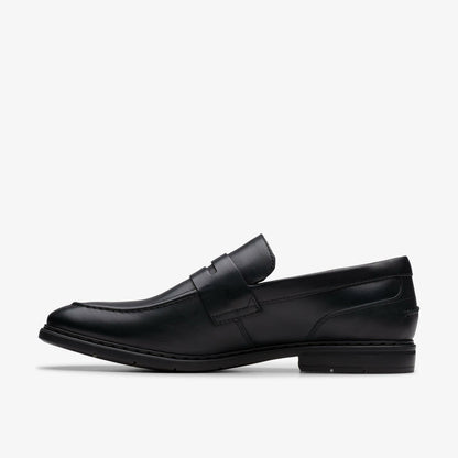 Banbury Lo Black Leather | Clarks outlet