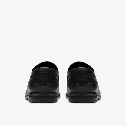 Banbury Lo Black Leather | Clarks outlet