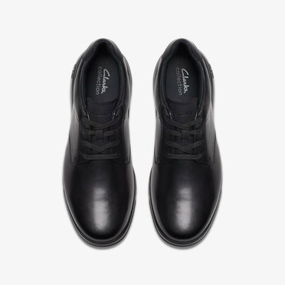 Lifton Lace Black Leather | Clarks discount