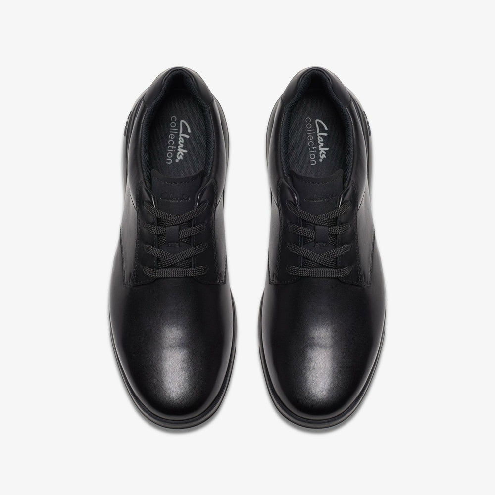 Lifton Lace Black Leather | Clarks discount