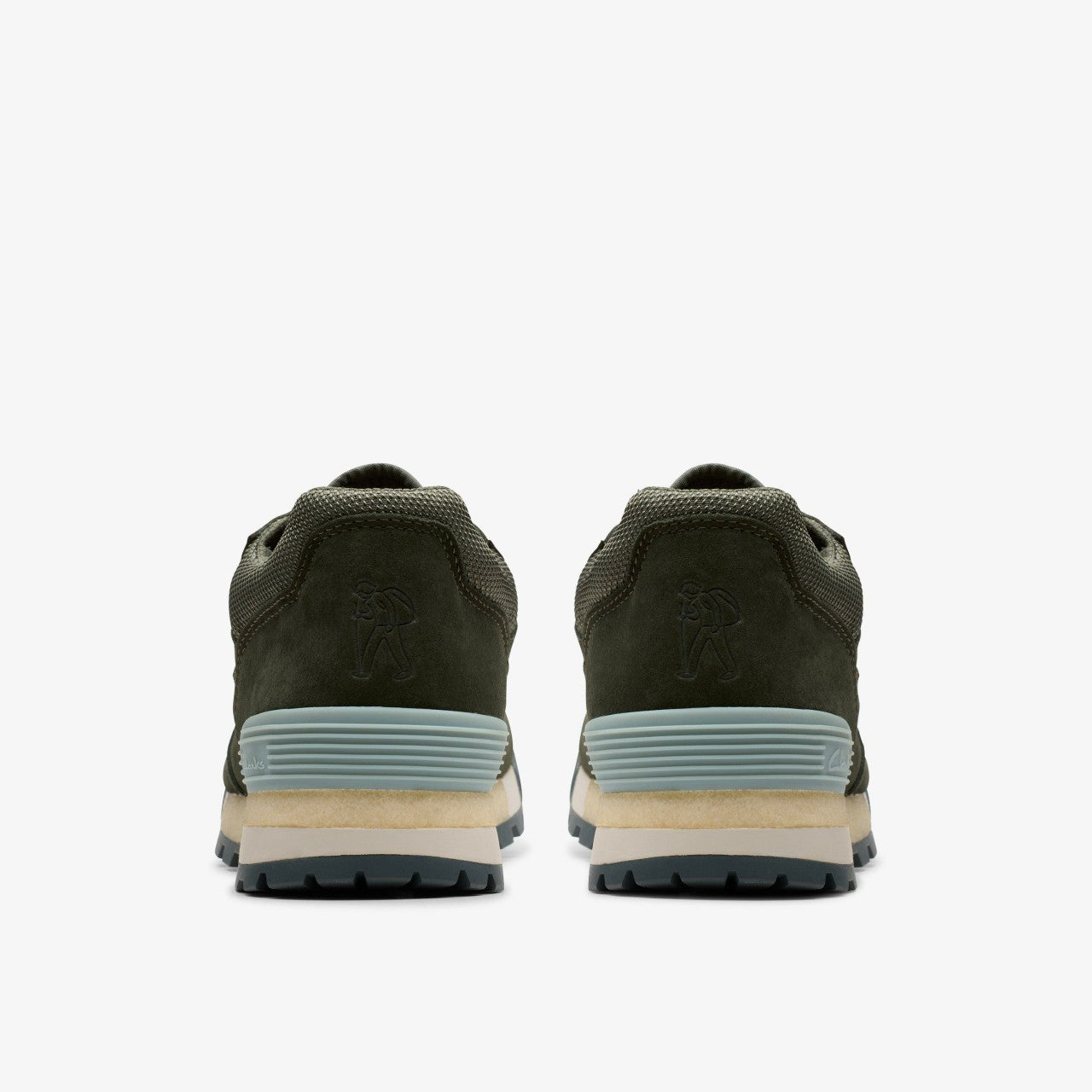Laddow Dark Olive Combination | Clarks online