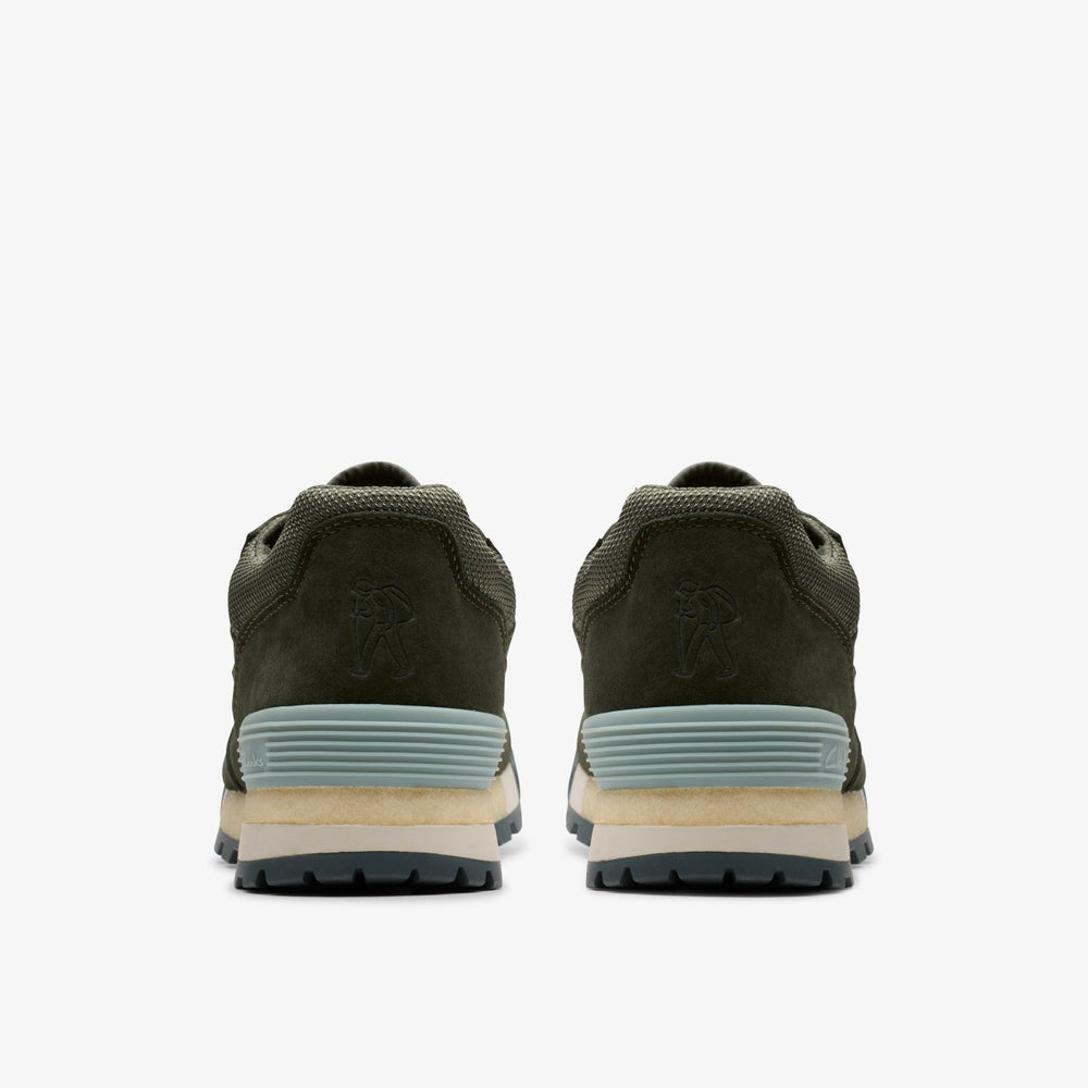Laddow Dark Olive Combination | Clarks online