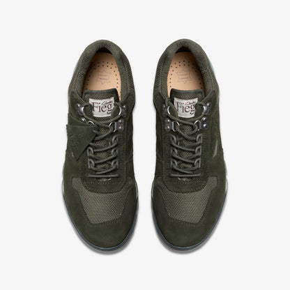 Laddow Dark Olive Combination | Clarks online