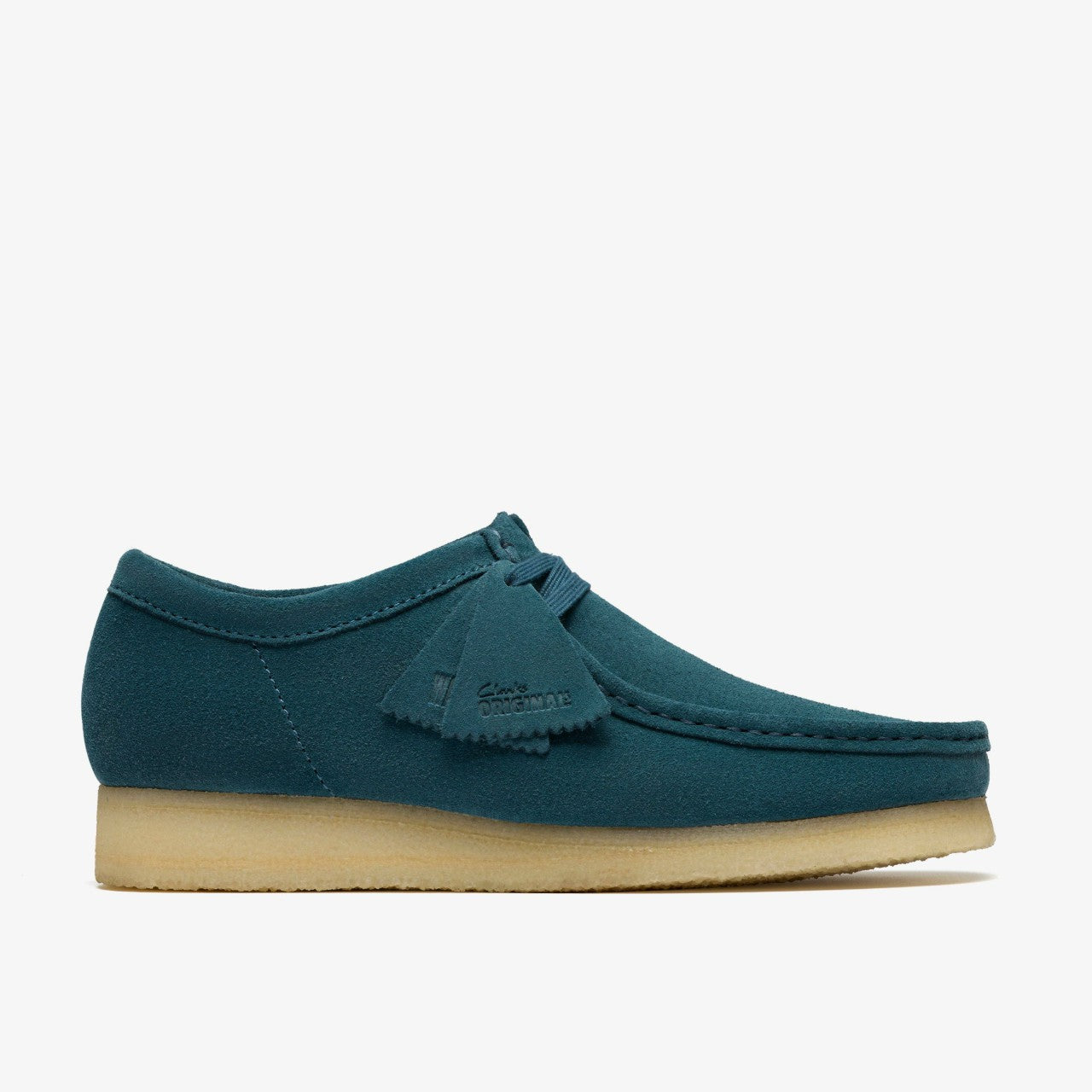 Wallabee Mid Blue Suede | Clarks outlet