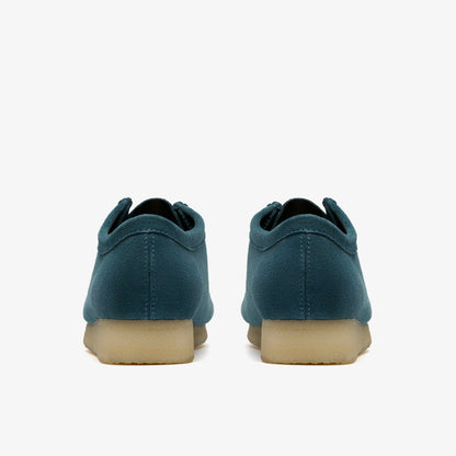 Wallabee Mid Blue Suede | Clarks outlet